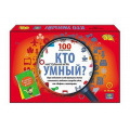 Фото товара - Настольная Игра Викторина. Кто умный? (100 карточек, инструкция, в коробке, от 12 лет) ИН-6396, (Рыжий кот)