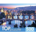 Фото товара - ПазлыTOPpuzzle 500 дет. Итальянские мосты КБТП500-6807, (Рыжий кот)