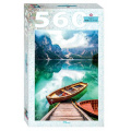 Фото товара - Пазлы 560 дет. Италия. Озеро Брайес (Travel Collection) 78108, (Степ Пазл)