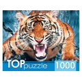 Фото товара - ПазлыTOPpuzzle 1000 дет. Грозный тигр ГИТП1000-2145, (Рыжий кот)