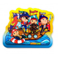Фото товара - WoodLandToys Пазл-головоломка Пираты (24*19см, рамка-вкладыш) (дерево) (от 3 лет) 137112, (ООО "СИБИРСКИЙ СУВЕНИР")