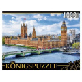 Маленькое фото товара - ПазлыKONIGSPUZZLE 1000 дет. Панорама Лондона ГИK1000-0637, (Рыжий кот). Вариант №1