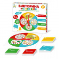 Фото товара - Настольная Игра Викторина. Все обо всем (4 темы, 150 вопросов, правила, в коробке, от 6 лет) 04646, (ООО "Десятое королевство")