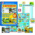 Маленькое фото товара - Настольная Игра О времени (игровое поле, фишки, в коробке, от 6 лет) С-856, (ОАО "Радуга"). Вариант №1