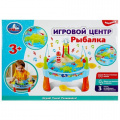 Фото товара - Игровой Центр Рыбалка (волны, свет, звук, 3 песни, 2 удочки, в коробке, от 3 лет) ZY642302-R, (Huada Toy Co.,Ltd)