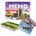 Маленькое фото товара - Настольная Игра Мемо. Военная техника (52 карточки, в коробке, от 6 лет) 03468, (ООО "Русский стиль"). Вариант №1