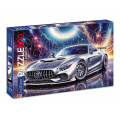 Фото товара - Пазлы 500 дет. Space Car (Premium LUX, 3D фольга) 500ПЗ2лоф_34879, (Хатбер-М)