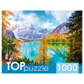 Фото товара - ПазлыTOPpuzzle 1000 дет. Озеро в горах ШТТП1000-2744, (Рыжий кот)