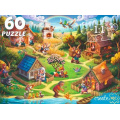 Фото товара - Пазлы 60 дет. Сказки коллаж Х60-5060, (Рыжий кот)