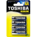 Фото товара - Элемент питания LR06  4BL TOSHIBA Gratias