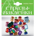 Маленькое фото товара - Декоративные наклейки СТРАЗЫ "КРИСТАЛЛЫ ПРЯМОУГОЛЬНЫЕ" НАБОР №9 2-094/09 Альт. Вариант №1