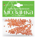 Маленькое фото товара - Мозаика декоративная из керамики 4х4 мм (200шт) ОРАНЖЕВАЯ 2-333/07 Альт. Вариант №1