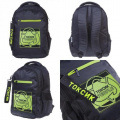 Фото товара - Рюкзак школьный "BASIC STYLE. Токсик" 41х30х15 см (073570) 73057 Хатбер