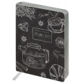 Фото товара - Ежедневник недатированный А6+ 256 стр. "ВРЕМЯ КОФЕ/Caffe nero.Time" 3-742/04 Bruno Visconti