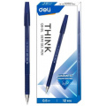 Фото товара - Ручка шариковая Think EQ8-BL синяя 0.5мм (1504251) Deli