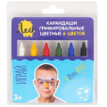 Фото товара - Цветные карандаши для грима 6 цв. 21 г. "Играй" "Классики" LPFPS-06 Лео