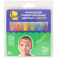 Фото товара - Цветные карандаши для грима 6 цв. 21 г. "Играй" "Радуга" LPFPS-06 Лео