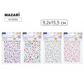 Фото товара - Наклейки-стразы пластиковые 9,2х15,5 см, 6 дизайнов M-20454 Mazari