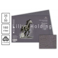 Фото товара - Бумага для пастели 35х50 см 10л 160г/м2 "Палаццо.Pearl grey" серый жемчуг БPPG/B3 Лилия Холдинг