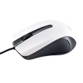 Фото товара - Мышь PERFEO оптич. "РАДУГА/RAINBOW", 3 кн, USB, 1,8м, черн-бел PF_3440 PERFEO