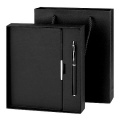 Фото товара - Подарочный набор Ежедневник недатированный А5 240 стр. "ESCALADA" + ручка шариковая + пакет бумажный 74004 Феникс