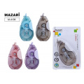 Фото товара - Корректор-лента 5 мм х 20 м "СЛЕЗА" ассорти, блистер M-4138 Mazari