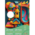 Фото товара - Набор цветного картона волшебного (10л)+цветная бумага (10л) "Цветные поделки" С3176-07 АппликА