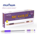 Фото товара - Ручка шариковая MC GOLD фиолетовая 0.5мм BMC-09 (235080) MunHwa