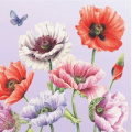 Фото товара - Салфетки бумажные Art Bouquet. Поле маков (33*33см, 3-слоя, 20шт.) 25084, (ООО "Русская бумага АЛЛ Продукция")