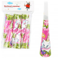 Фото товара - 40961 Горн "Розовая фантазия" (20см, 6шт.), (Shantou City Daxiang Plastic Toy Products Co., Ltd)