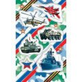 Фото товара - 01123125 Наклейки (Военная техника, триколор), (МирОткр)