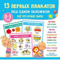 Фото товара - ОбучающиеПлакатыПодОднойОбложкой 13 первых плакатов под одной обложкой. Все что нужно знать от 0 до 3 лет (сост. Дмитриева В.Г.), (АСТ,Малыш, 2025), Обл, c.24