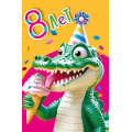 Фото товара - 70000593 С Днем рождения! 8 лет (открытка, текст, детская), (МирПоздр)