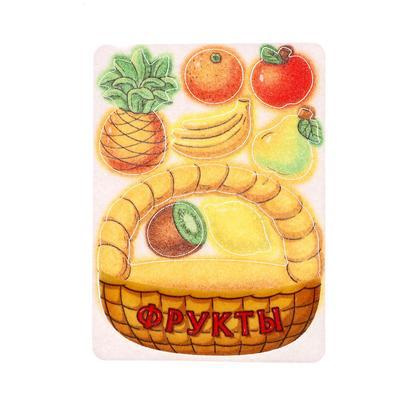 Большое фото товара - Smile Decor Мини-игра Фрукты (на липучках, фетр, в пакете, от 3 лет) Ф711, (ИП Монжаев С.М.), 11-194824. Вариант №1