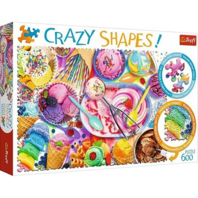 Большое фото товара - Пазлы 600 дет. Сладкий сон (Crazy Shapes) 11119, (KZWP Trefl-Krakow), 11-201417. Вариант №1