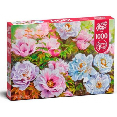 Большое фото товара - Пазлы 1000 дет. Пионы 30608, (Cherry Pazzi), 11-206323. Вариант №1