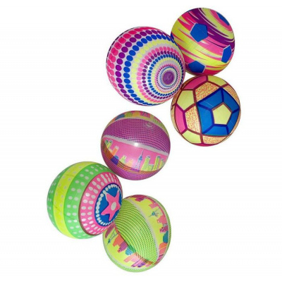 Большое фото товара - Мяч Moby Kids. Веселый спорт (22см, в ассорт.) 649210, (Shantou City Chenghai District Huada Toys Co., Ltd), 11-216825. Вариант №1