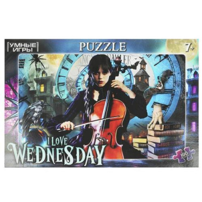 Большое фото товара - Пазлы 160 дет. Умные Игры. I love Wednesday 430426, (ООО "СИМБАТ"), 11-223007. Вариант №1