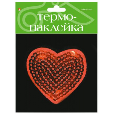 Большое фото товара - Наклейка "СЕРДЦЕ 7" термо 2-785/32 Альт, 12-116297. Вариант №1