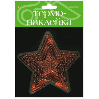 Большое фото товара - Наклейка "ЗВЕЗДОЧКА 7" термо 2-785/19 Альт, 12-116302. Вариант №1