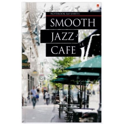 Большое фото товара - Престиж-блокнот А4 160л "ДЖАЗ КАФЕ/JAZZ CAFE" 3-160-490/8 Альт, 12-123193. Вариант №1