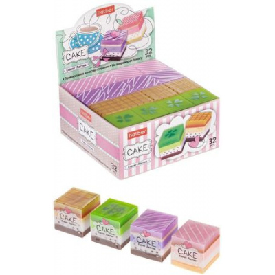 Большое фото товара - Ластик "Cake" PVC (065220) Хатбер, 12-131990. Вариант №1