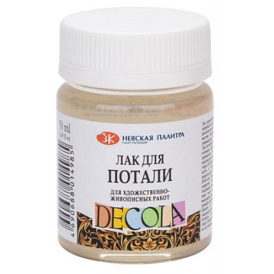 Большое фото товара - Лак для потали "Декола" 50мл 5828960 Невская палитра, 12-134208. Вариант №1