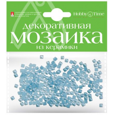 Большое фото товара - Мозаика декоративная из керамики 4х4 мм (200шт) МОРСКАЯ ВОЛНА 2-333/13 Альт, 12-135106. Вариант №1