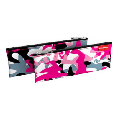 Большое фото товара - Пенал-косметичка 220х90 мм 52499 "Pink Camo" ErichKrause, 12-139245. Вариант №1