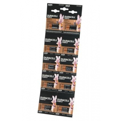 Большое фото товара - Элемент питания LR03  2BL DURACELL MN2400 отрывные 2х10, 12-148892. Вариант №1