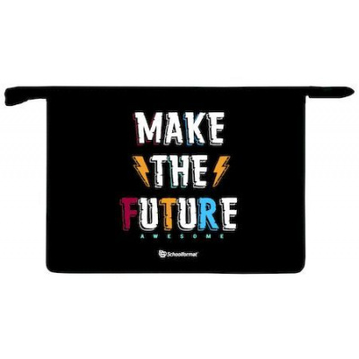 Большое фото товара - Папка для тетрадей А4 на молнии сверху 32,5х23х5,5 см "FUTURE" пластик ПТПМА4-ФЧР SchoolФормат, 12-156559. Вариант №1
