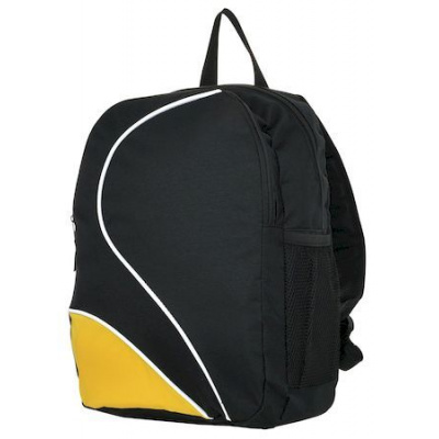 Большое фото товара - Рюкзак молодежный "SPORT BASIC" 41х30х16 см черно-желтый РЮКС41КР-ЧЖ Creativiki, 12-158276. Вариант №1