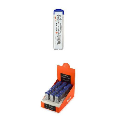 Большое фото товара - Грифель 0.7 мм HB (20 шт) "ГРАФИКА/GRAPHIX" 21-0051 Bruno Visconti, 12-161430. Вариант №1