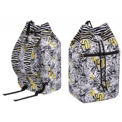Большое фото товара - Рюкзак школьный "ActiveLine Cord Zebra Flower" 18L 27х46х15 см 51804 ErichKrause, 12-161610. Вариант №1